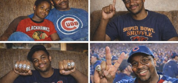 A collage of Chicago fandom from the eyes of one black male over the years.